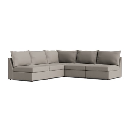 Outdoor 5-pc. L-Shaped Sectional Sofa