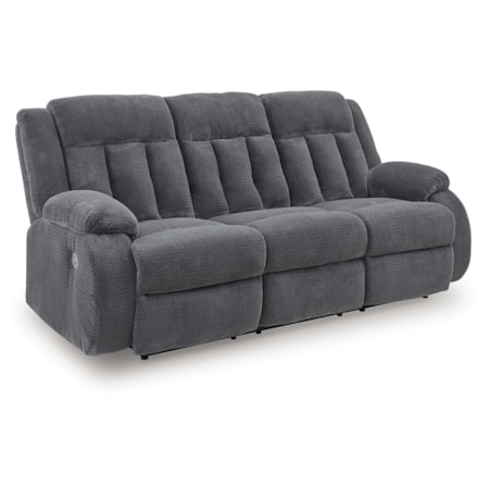 Rec Pwr Sofa W/ Drop Down Table