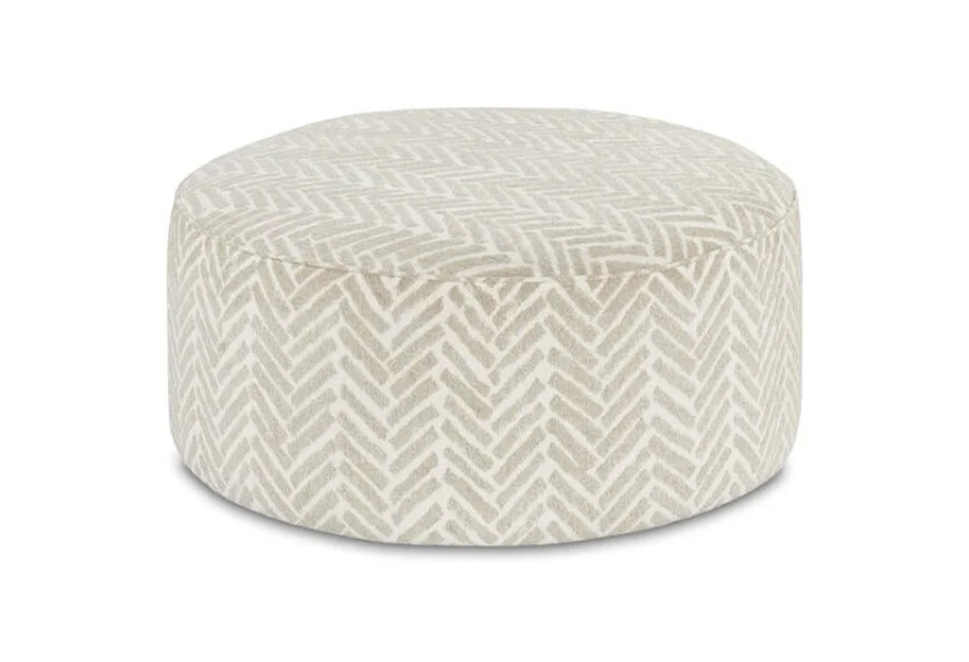 9778 VIBRANT VISION OATMEAL Cocktail Ottoman by FUSI at Belfort Furniture