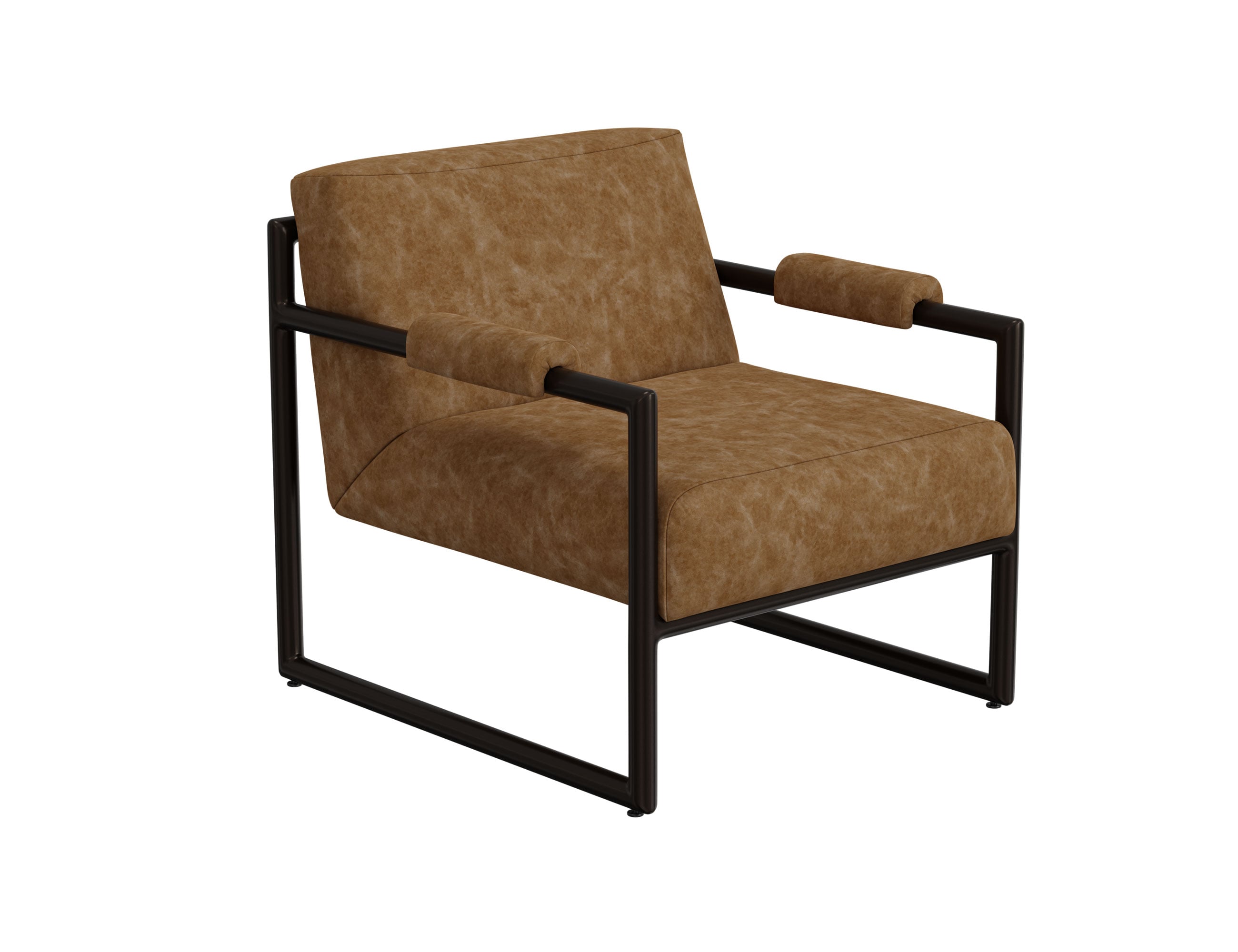 International Furniture Direct Galena Metal Frame Armchair
