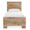 Michael Alan Select Hyanna Twin Panel Bed with 1 Side Storage