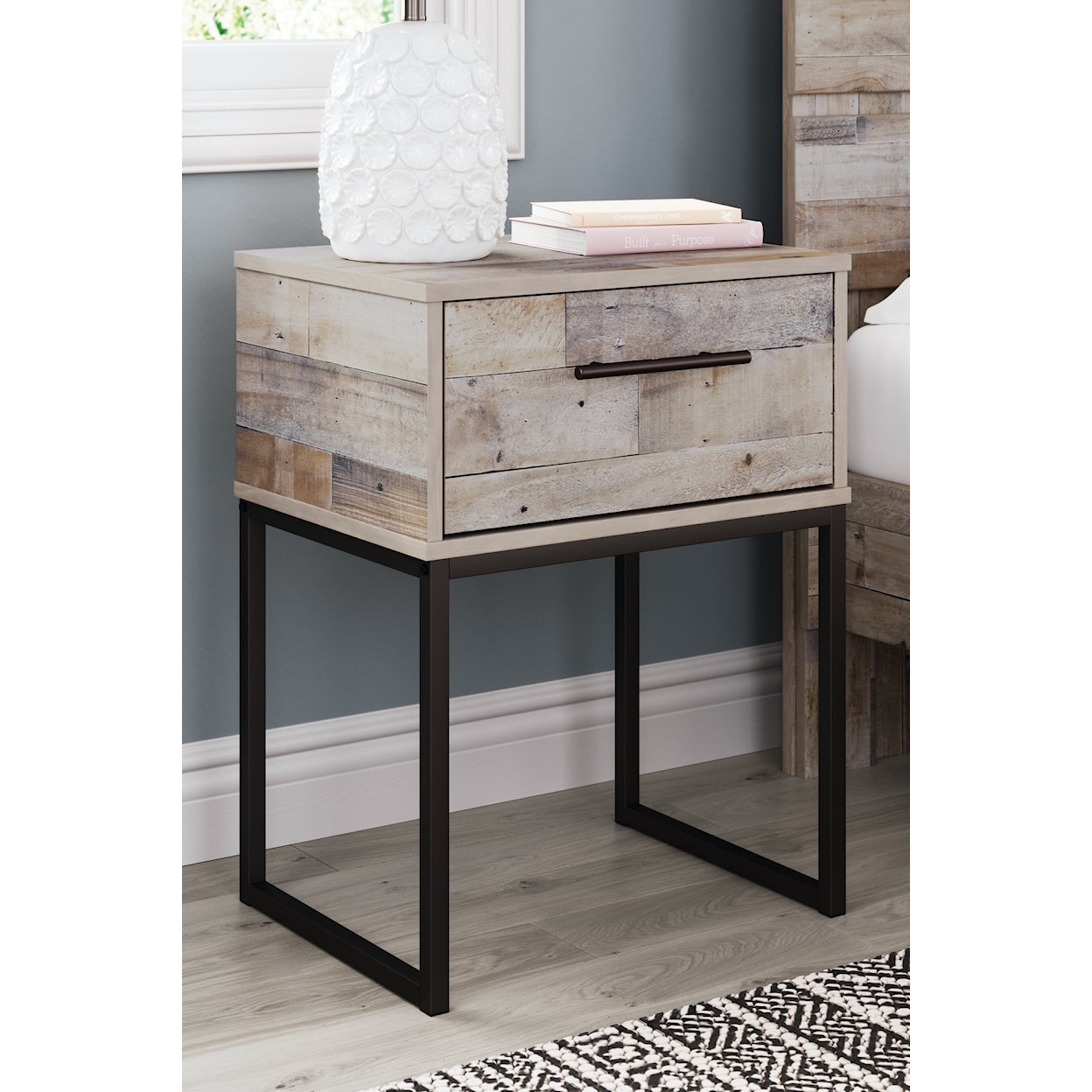 Signature Design Neilsville 1-Drawer Nightstand