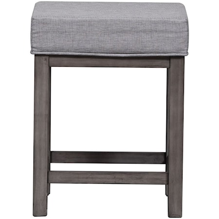 3-Piece Upholstered Console Stool Set