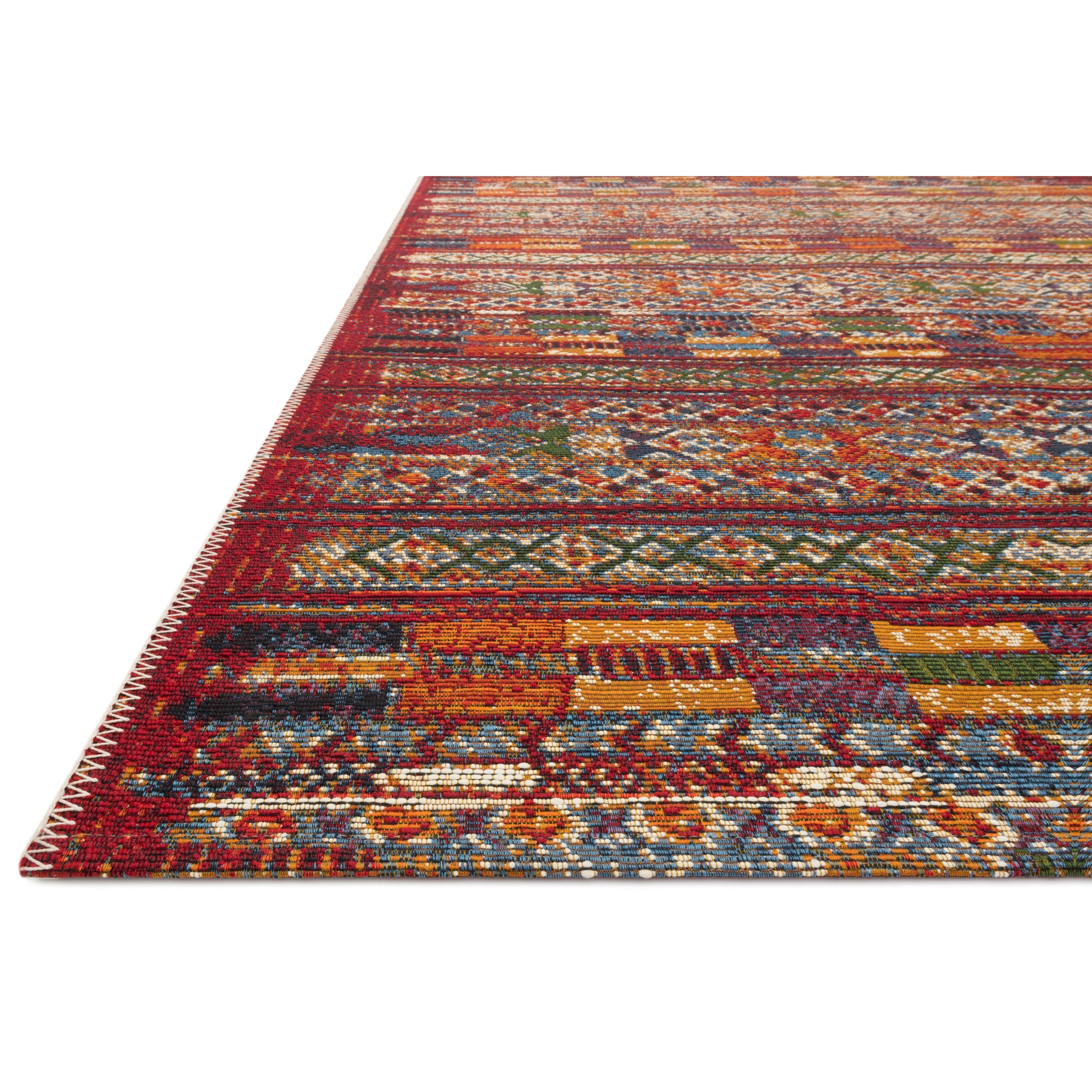 Loloi Rugs Mika 3'11" x 5'11" Red / Multi Rug