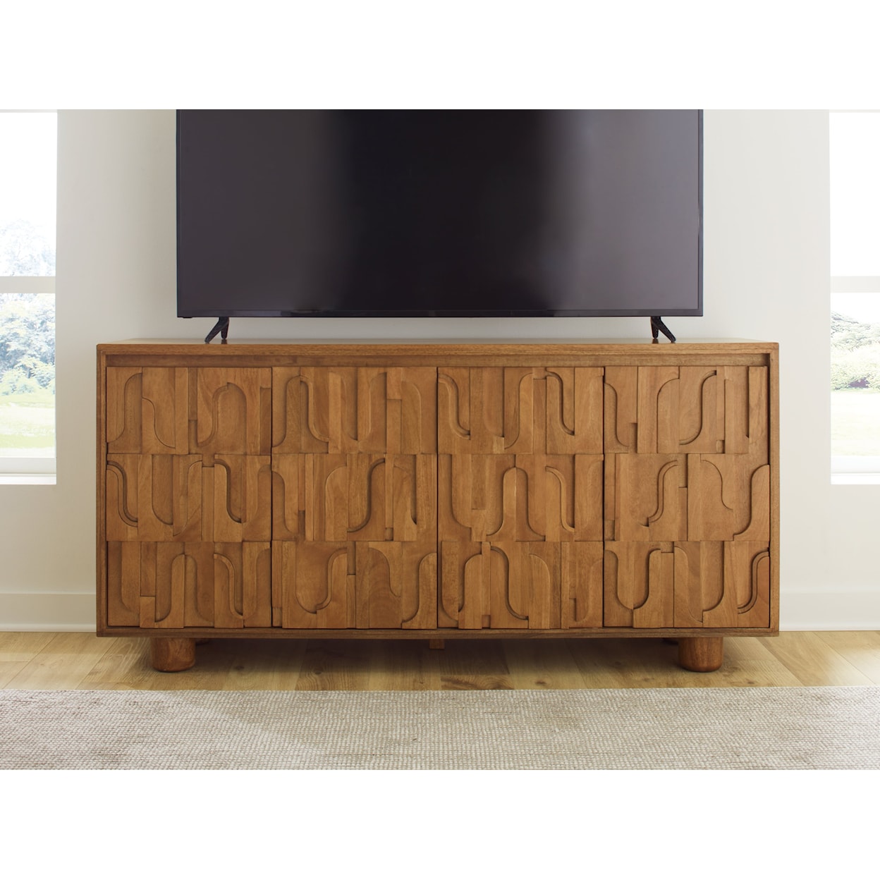 Signature Design by Ashley Gadburg Accent Cabinet