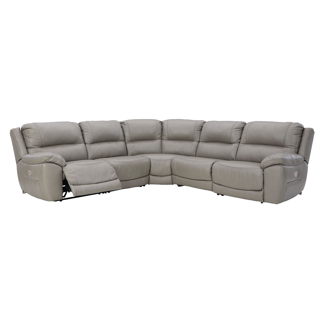 Signature Design by Ashley Furniture Dunleith 5-Piece Power Reclining Sectional