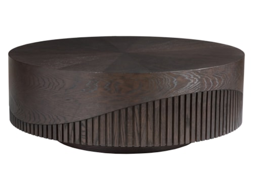 Contemporary Round Cocktail Table