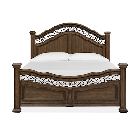 King Panel Bed