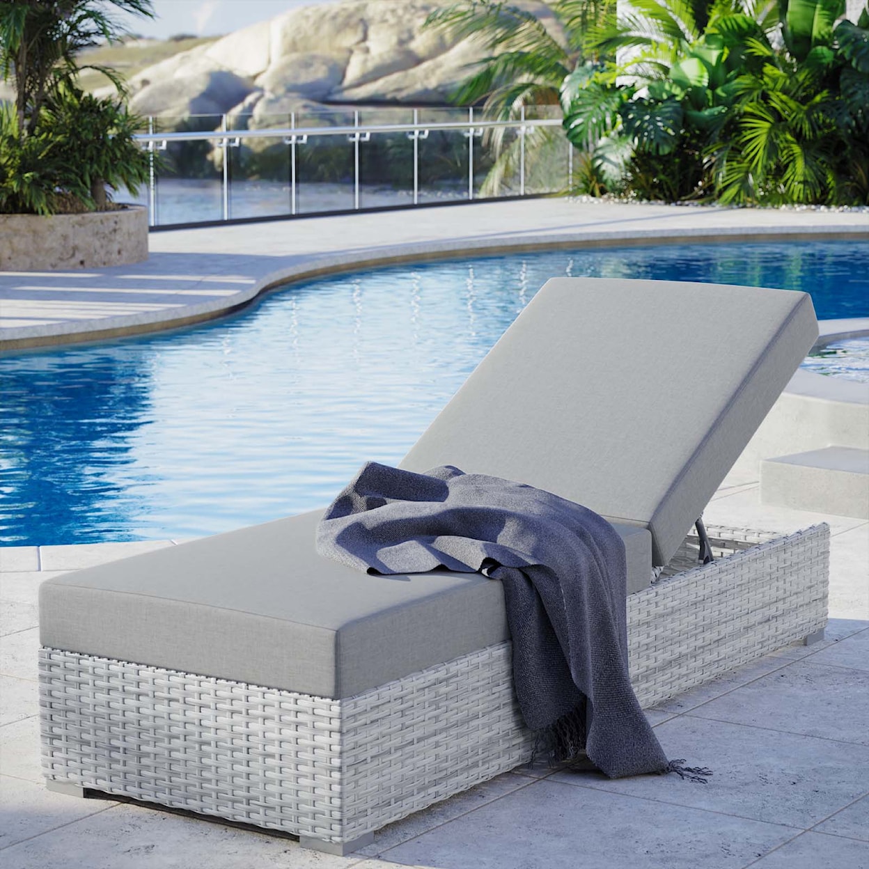 Modway Convene Outdoor Chaise