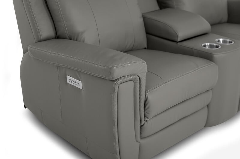 Palliser Asher Asher Power Reclining Console Loveseat
