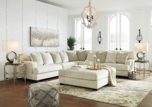 3-Piece Sectional With Ottoman