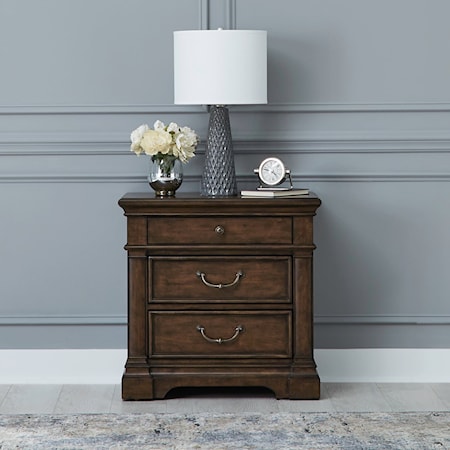 3-Drawer Nightstand