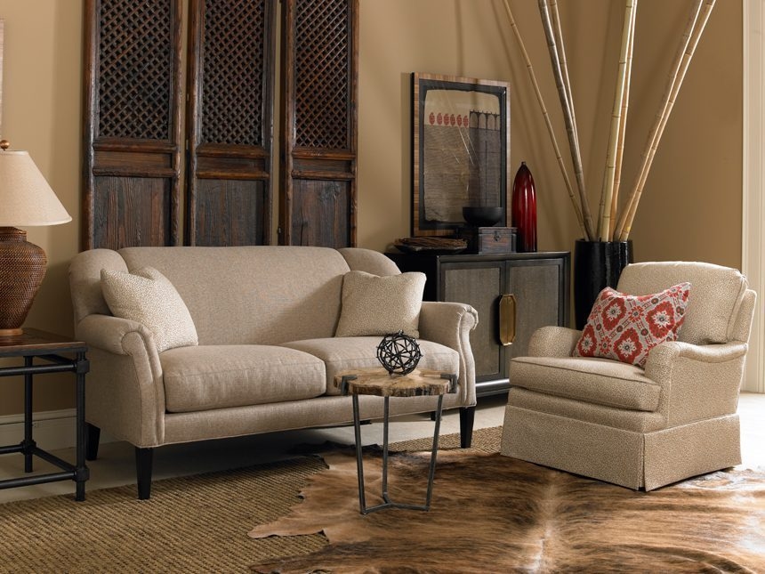 Sherrill Occasional BANNISTER Door Cabinet