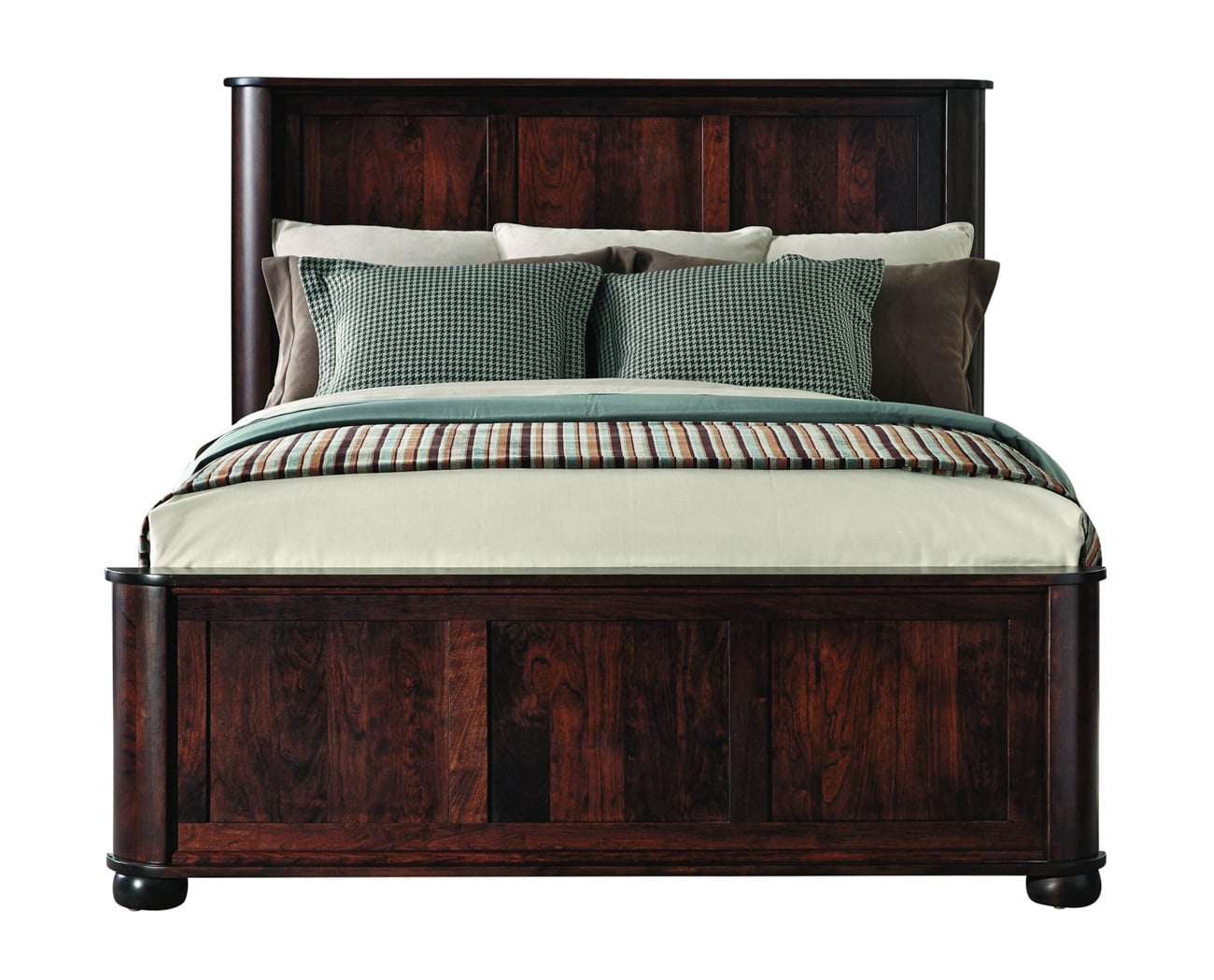 Queen Panel Bed Low Footboard