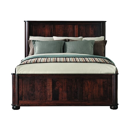 Queen Panel Bed Low Footboard