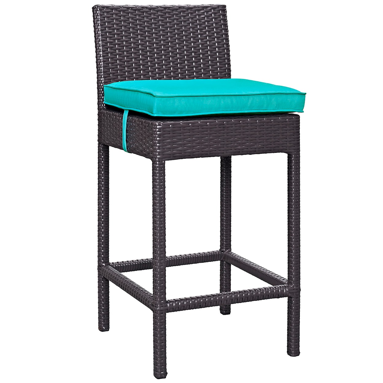 Modway Lift Outdoor Bar Stool Set