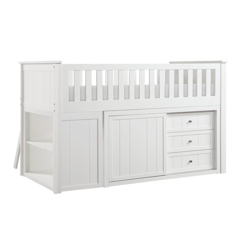 Low Loft Bunk with Storage