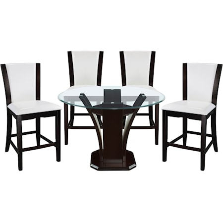 5-Piece Counter Height Dining Set