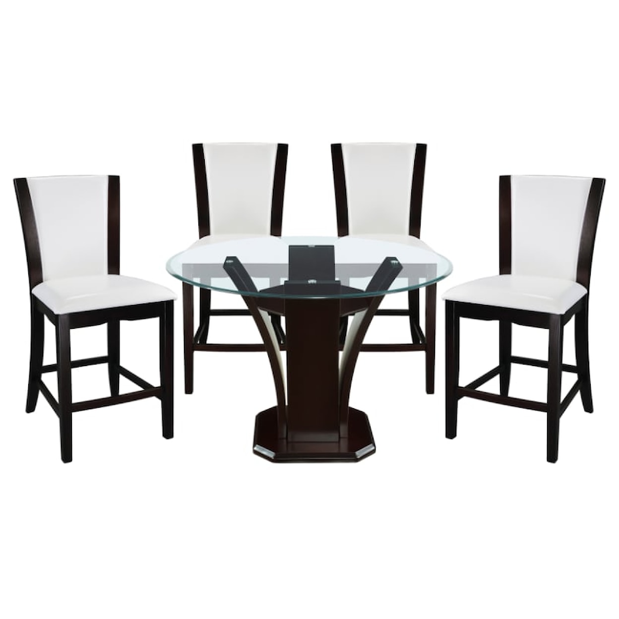 Homelegance Furniture Daisy 5-Piece Counter Height Dining Set