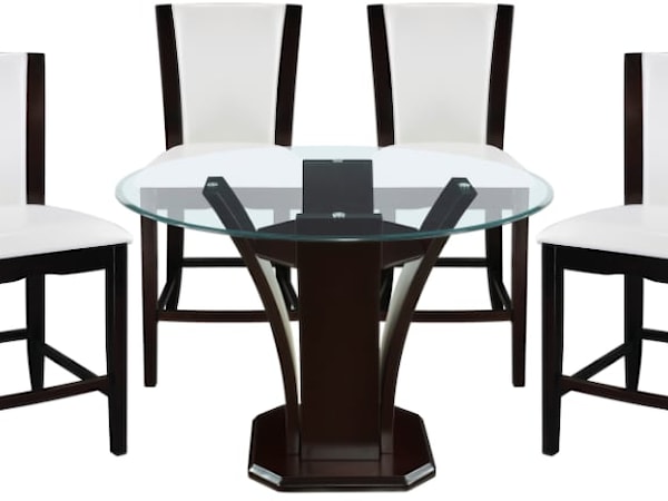 5-Piece Counter Height Dining Set