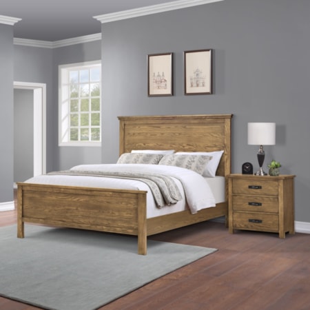 Panel Queen Bed