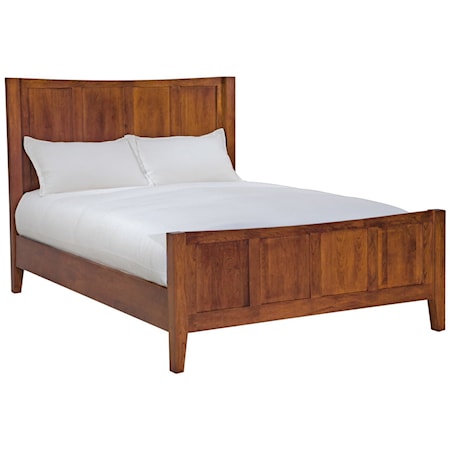 Atwood Queen Panel Bed with Low Footboard