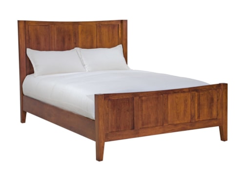 Atwood Queen Panel Bed with Low Footboard