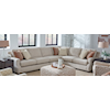 Fusion Furniture 5006 ARTESIA SAND Sectional Sofa