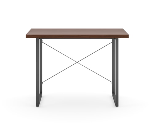 Contemporary Table Desk with Cord Management Tray