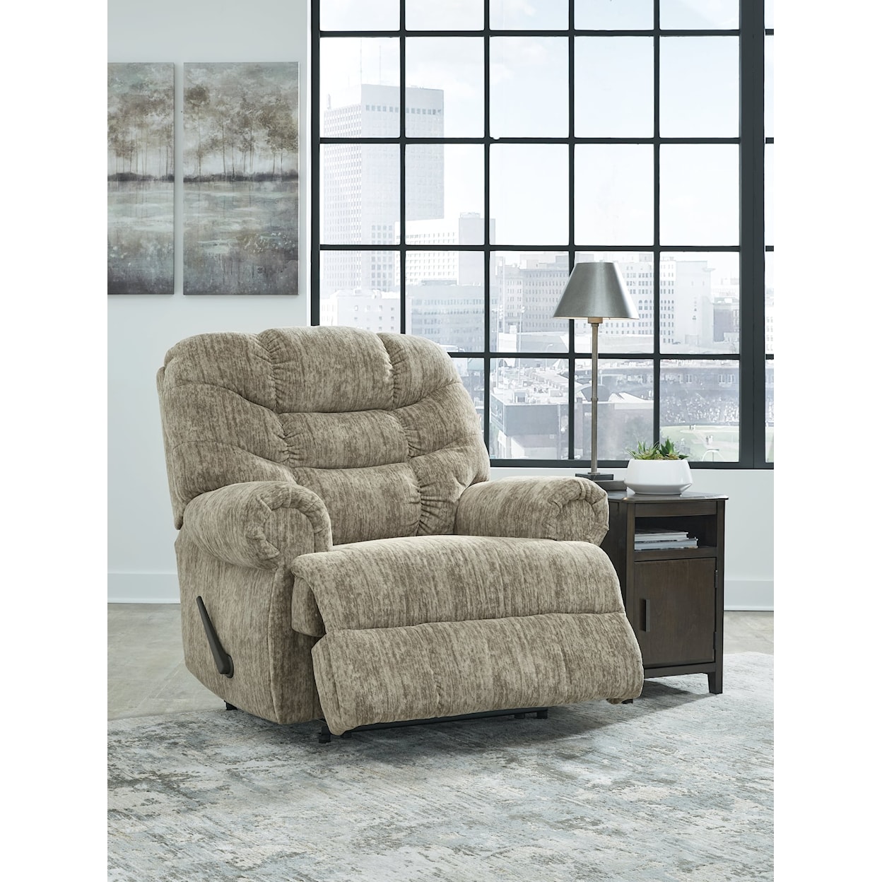 Ashley Furniture Signature Design Movie Man Zero Wall Recliner