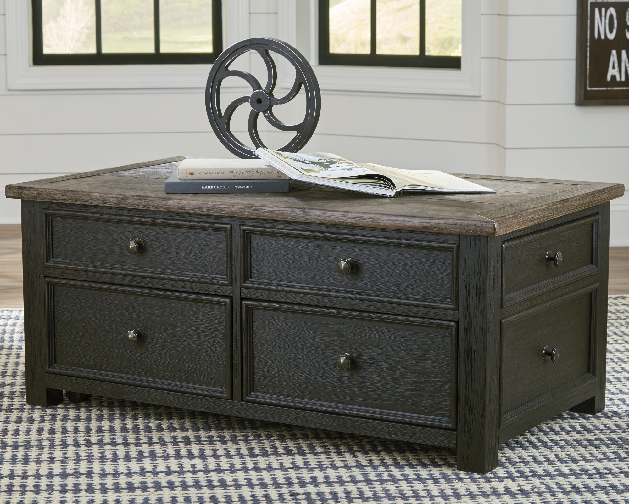 Signature Design by Ashley Tyler Creek Lift-Top Coffee Table
