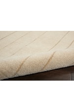 Calvin Klein Home by Nourison Halo 4' x 6 Ivory Rectangle Rug