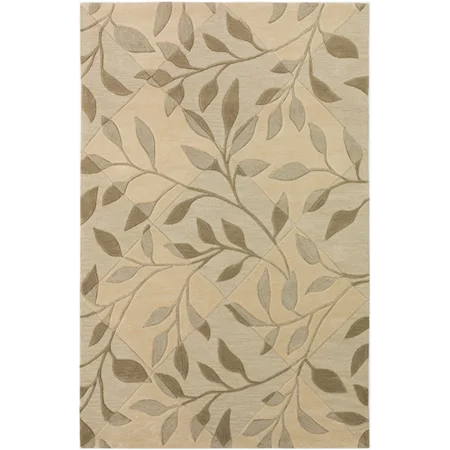 Ivory 5'X7'9" Rug