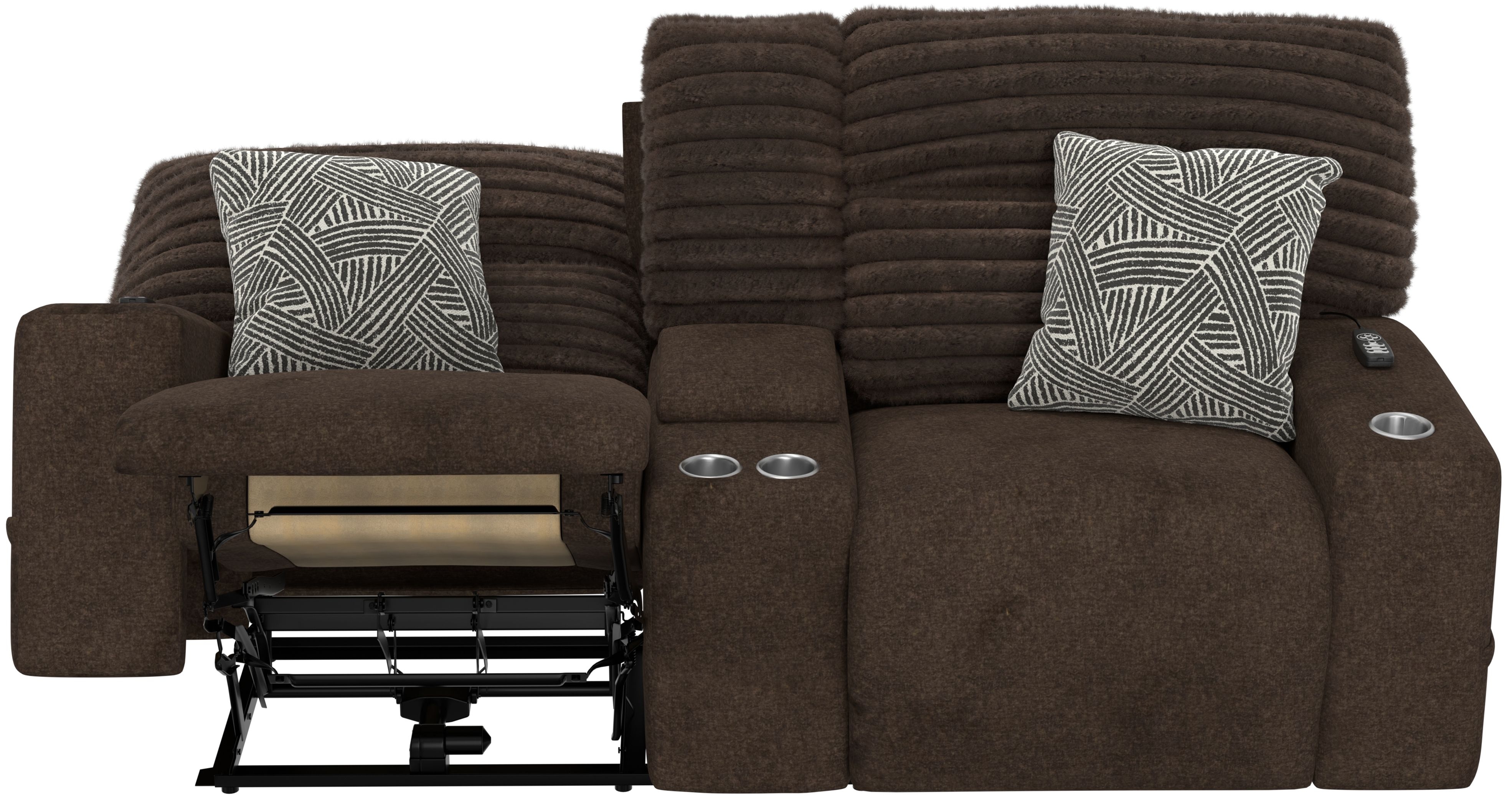 Casual Power Reclining Loveseat