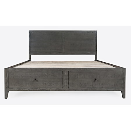 King Storage Bed