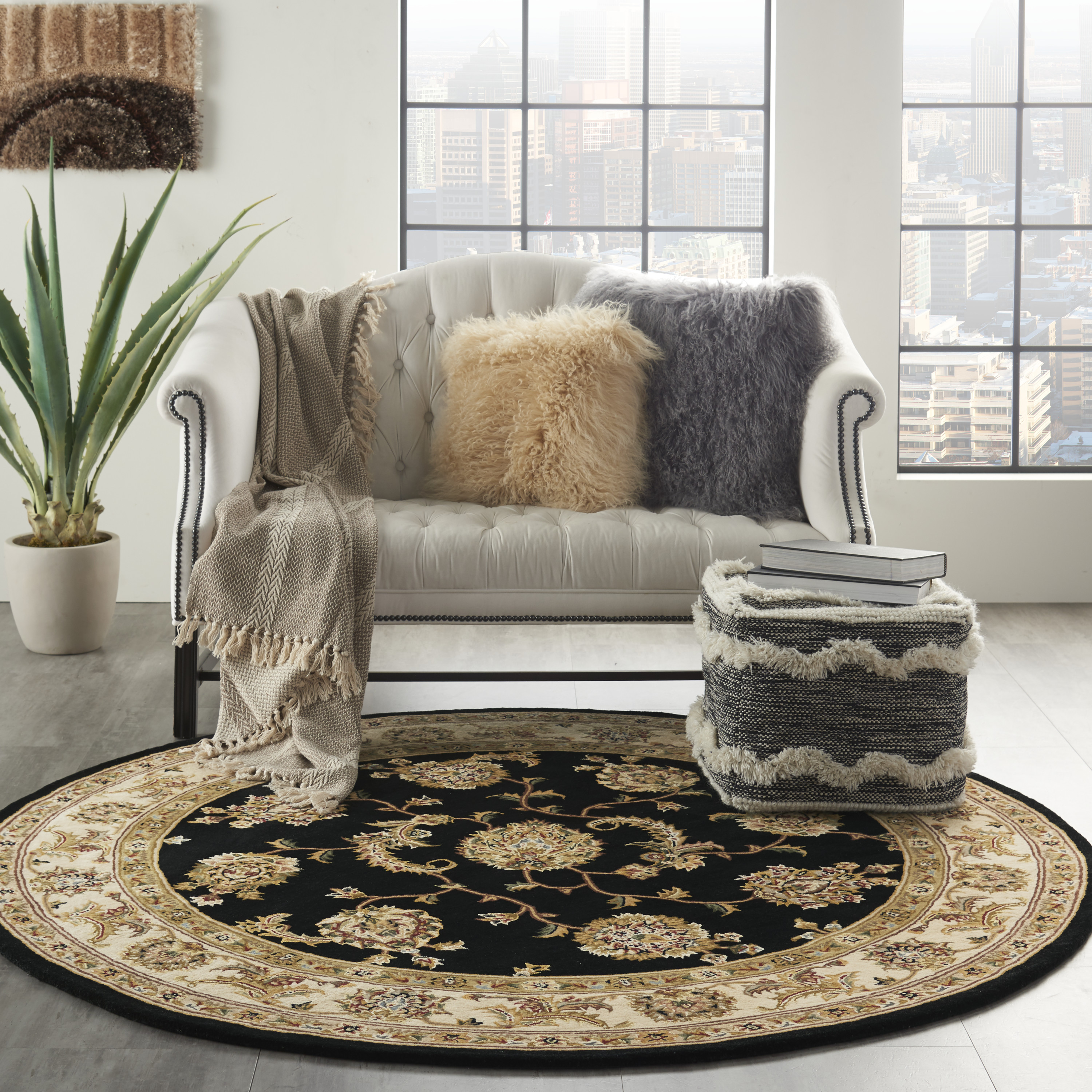 Nourison Nourison 2000 4' Round  Rug