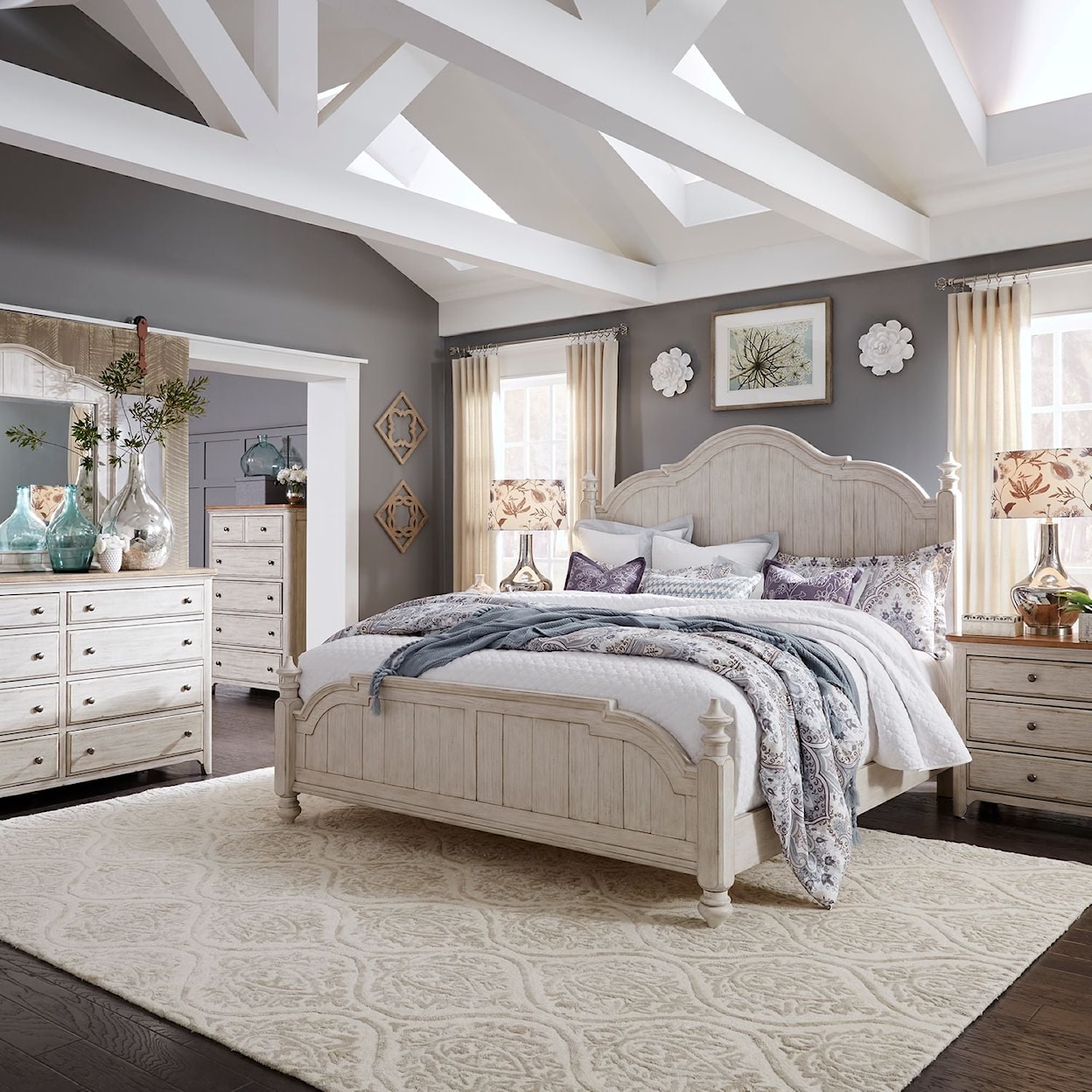 Libby Farmhouse Reimagined King Bedroom Set