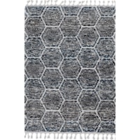 7'10" x 10'6" Grey Rectangle Rug