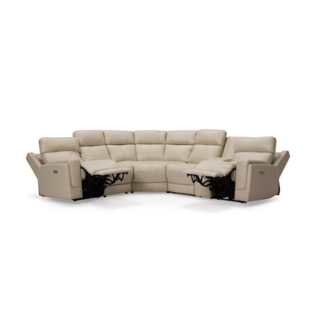 Hargrave 4-Seat Corner Curve Sectional