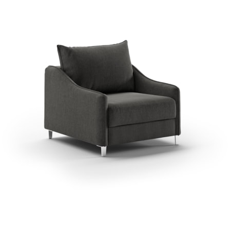 Chair Sleeper w/ Cot Mattress