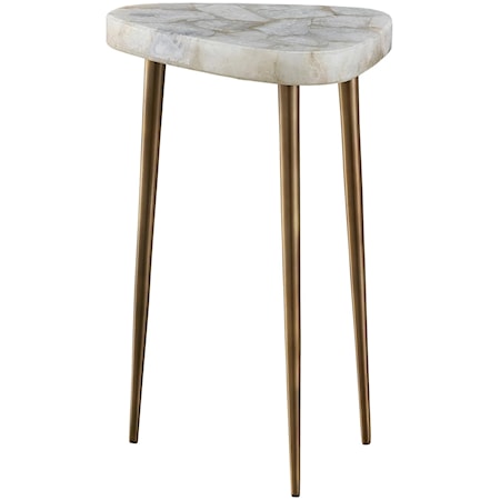 Contemporary Tall Side Table