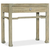 Coastal Nightstand with Soft-Close Drawer