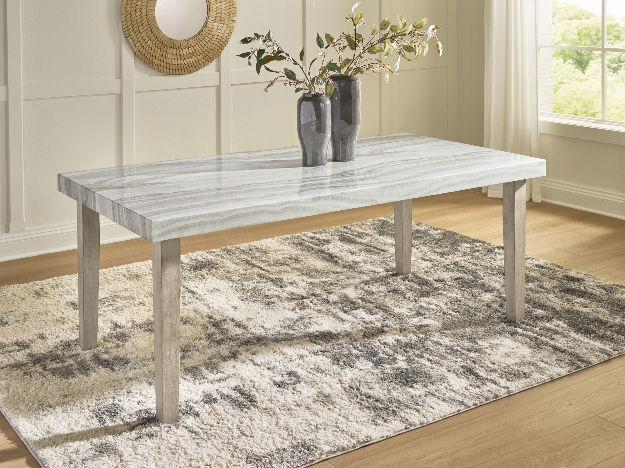 Signature Design by Ashley Larawyn Rectangular Dining Room Table