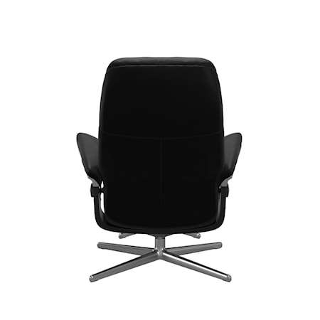 Medium Reclining Chair with Cross Base