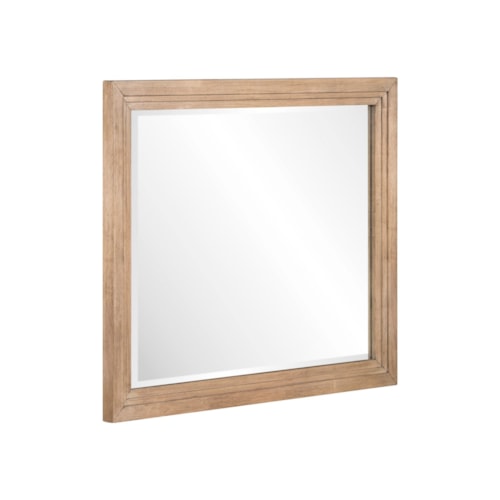 Traditional Landscape Mirror with Picture Frame Molding