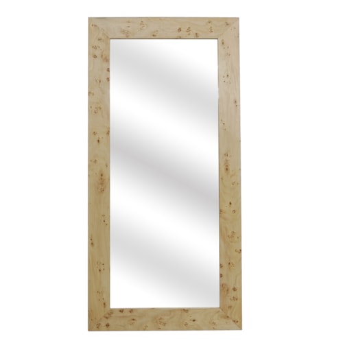 Rustic Large Wood Framed Mirror