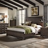 Liberty Furniture Thornwood Hills 5-Piece King Panel Bed Set