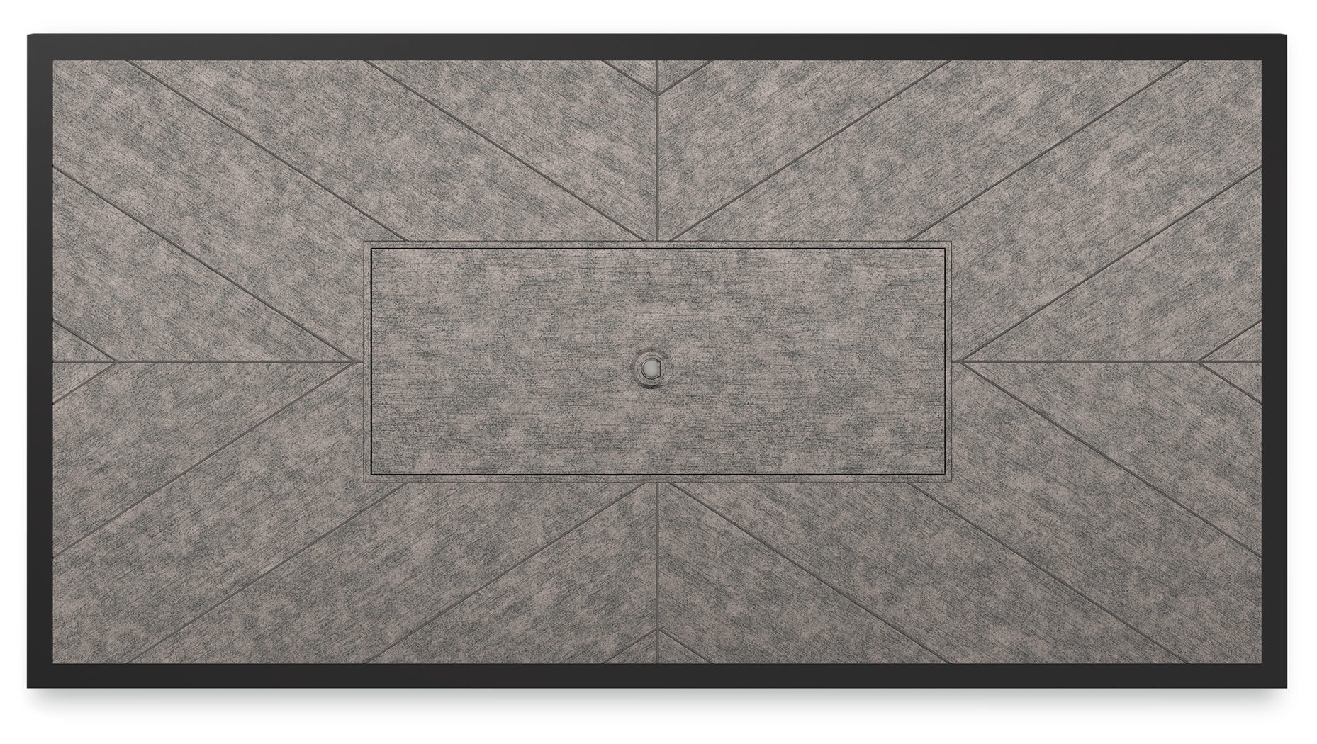 Signature Design by Ashley Beachcroft Rectangular Fire Pit Table