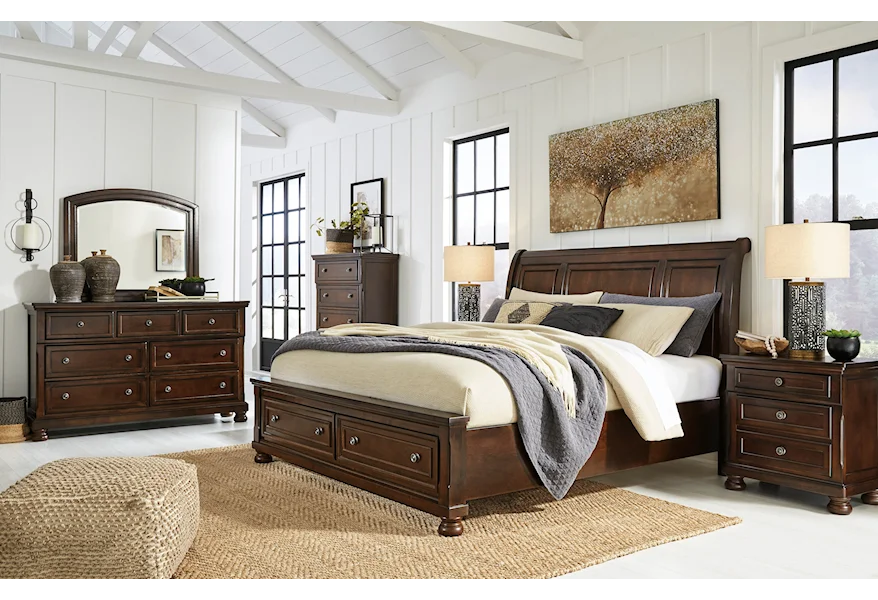 Porter King Bedroom Group by Ashley Furniture at Beck's Furniture