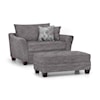 Franklin 910 Hughes Chair and Ottoman Set